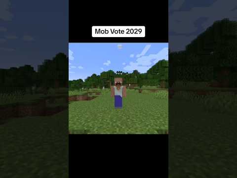 Mob Vote 2029 🌞 #minecraft #gaming