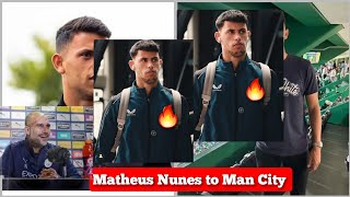 Done deal.✅️ Matheus Nunes to Manchester City || Fabrizio confirmed || man City transfer news 🔥🔥😱