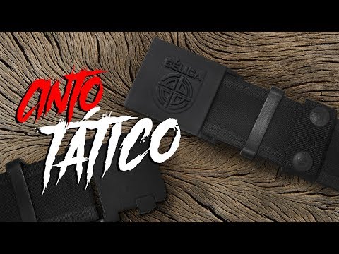 Cinto Tático C/ Fivela em Metal - Bélica Militar