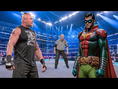 Full Match - Brock Lesnar vs Robin - Iron Man Match 2025 | WWE2K Jan 7, 2025