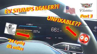 (Pt 3) EV STUMPS the Dealer?! ('24 Cadillac Lyriq EV: 12V Battery goes DEAD; Car is UNFIXABLE?)