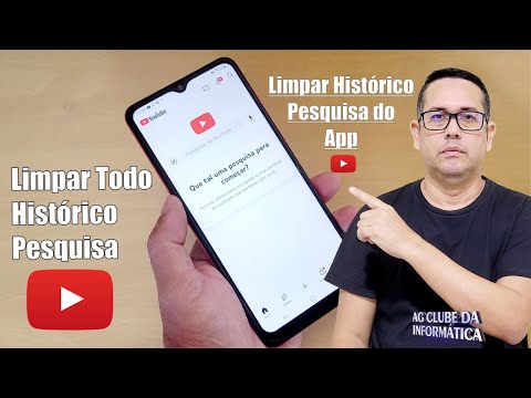 Como Limpar todo histórico de pesquisa do Youtube no Celular