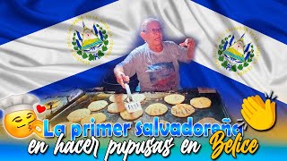 NIÑA REYNA tiene su historia y es famosa por ser la primer salvadoreña en vender pupusas en Belice👏🏾