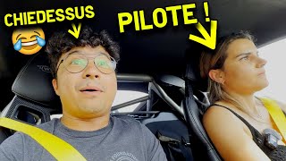 UNE PILOTE me fait une vraie conduite en GT4RS 😂