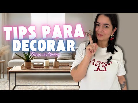 Cómo Decorar una Mesa de Centro: Trucos y Consejos 💡🖼️