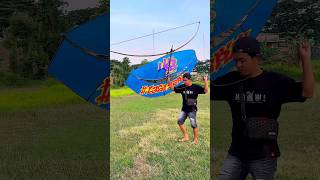 Tragedi layangan pegon ceper #layangan #gapangan #kite #lucu #petualangan
