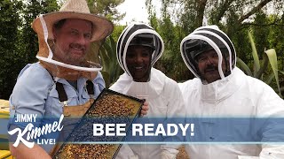 Tiffany Haddish & Guillermo Go Beekeeping!