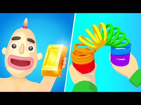 Sandwich Runner vs Toy Spring MAX LEVEL New Mobile Games VONBER