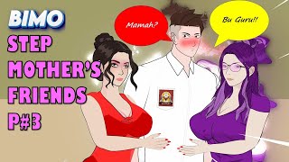 TERPAKSA NIKAHIN IBU TIRI JANDA - BIMO AZAB ANIMASI SEKOLAH PART 3