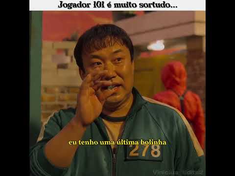 101 é muito sortudo 💀 #shorts #edit #meme #round6 #squidgame #series #netflix #viralshorts