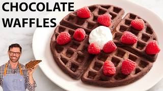 Easy Chocolate Waffles Recipe