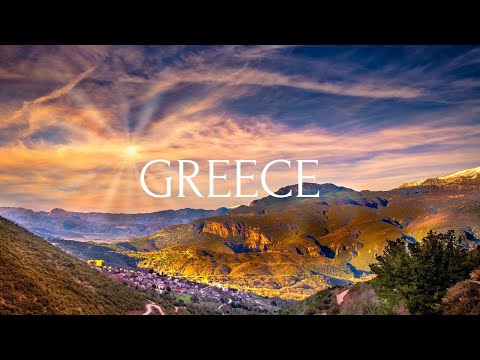4K Greece| Relaxing| | Relax Music | Meditation Music | Beautiful Natural Videos | Mountain