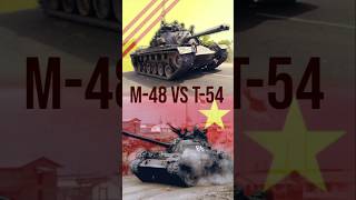 M-48 vs. T-54, 1972, Vietnam War #history #vietnamwar #military #vietnam