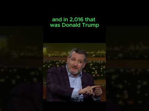 Bill Maher an Election Denier?  Sen Cruz thinks so! #politics #latestnews #tedcruz #billmaher