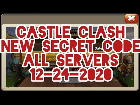 castle clash secret code 2019