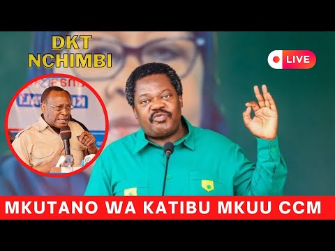 🔴#LIVE : DKT. NCHIMBI ANATEMA CHECHE NZITO SAKATA LA UTEKAJI NA MAUAJI