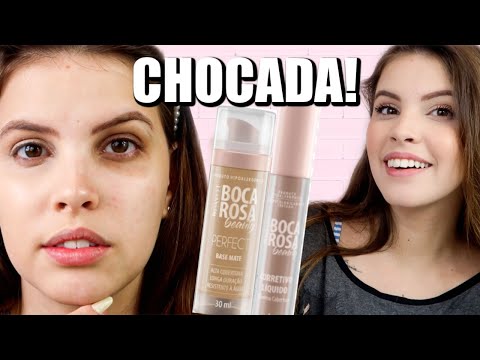 TESTEI os PRODUTOS de PELE DA BOCA ROSA!! | Marcella Corrêa