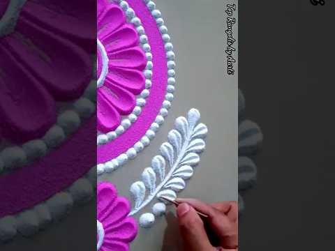 Simple Rangoli Design For Diwali Festival #rangoli