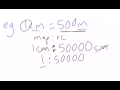 Understanding Map Scales and Conversions