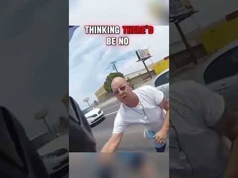 Road rager starts punching biker! #policechase #police #policepursuit #roadrage #carcrash