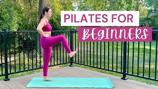 25 MINUTE PILATES FOR BEGINNERS WORKOUT (No Equipment || Beginner Pilates Workout)