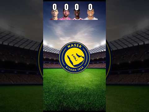 Ronaldo vs Messi vs Saka vs Mbappe club teams 💫 #football #shorts