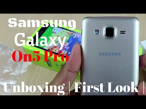 (HINDI) Hindi - Samsung Galaxy On5 Pro Unboxing & First Look - Sharmaji Technical
