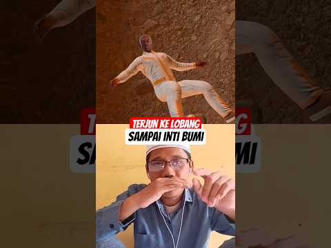 Seorang bapak membuat lobang sampai ke inti bumi #science #facts #experiment #funny #metaldetecting