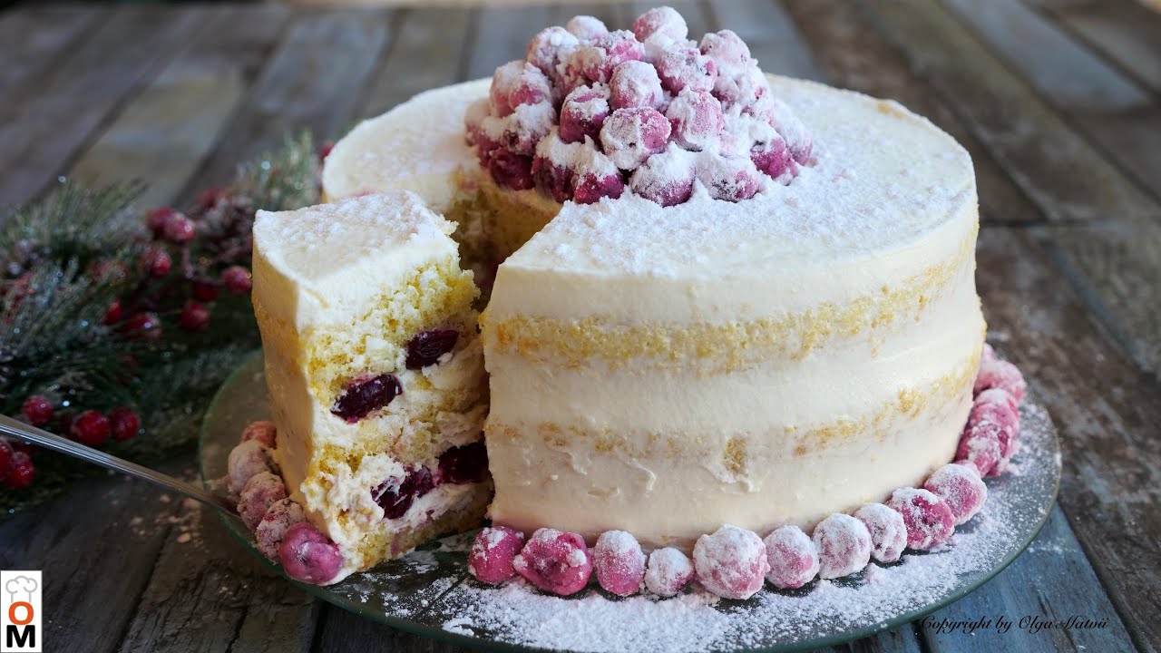 Торт зимняя сказка - рецепт нереально вкусный