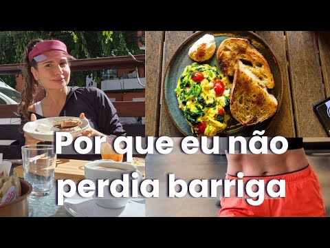 Treinava muito e continuava barriguda… até entender isso!