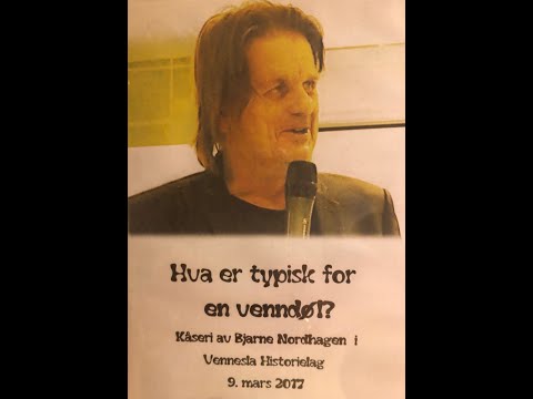 Bjarne Nordhagen besøker Vennesla historielag