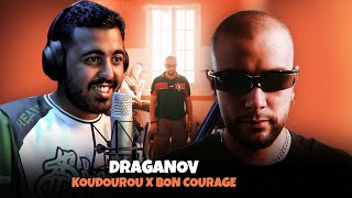 Draganov - KOUDOUROU X BON COURAGE (Official Music Video) (REACTION)