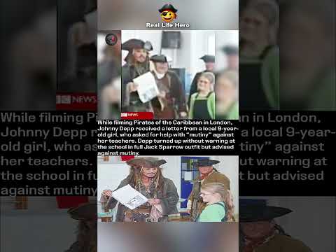 😎Real Life Hero😎#jacksparrow #piratesofthecaribbean #shorts