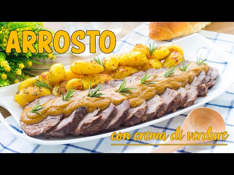 Arrosto in Pentola con Salsa di Verdure - Ricetta Facile Brasato al Vino Rosso - 55winston55