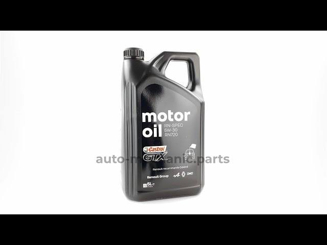 Моторное масло RENAULT CASTROL RN 720 5W-30, 5 литров, видео - интернет-магазин Auto-Mechanic