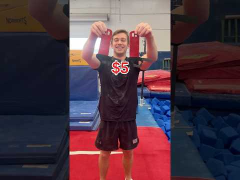 $5 Amazon grip test 😭 #gymnastics #gymnast #olympics #olympic #sports #sport #gym #fails #amazon