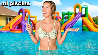 UN DÍA CONMIGO EN LA PISCINA!