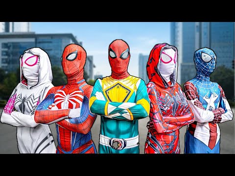 What If Many SPIDER-MAN in 1 HOUSE ??? KID SPIDER MAN Rescue All Superhero in DANGER + MORE