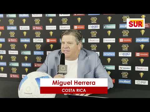 Conferencia del mexicano Miguel "Piojo" Herrera tras la paliza de Costa Rica 0-7 sobre Belice