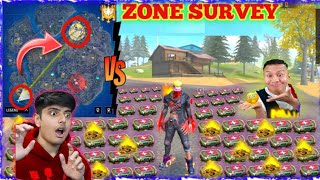 free fire zone survive challenge video in BR Rank zone push super madike Heal Battle challenge