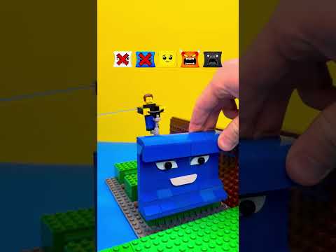 LEGO Roblox escape tsunami for a brainrots wave jump #lego #escapetsunamiforbrainrots #roblox