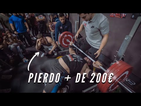 DOY 1€ POR CADA KG LEVANTADO EN PRESS BANCA *PIERDO MUCHO DINERO*