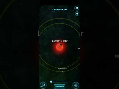 Luyten's star solar system four planets solar system #space #planets #sun #stars #3d