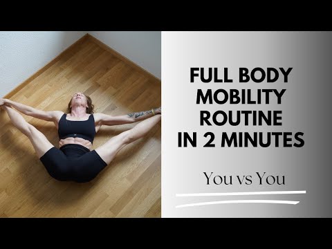 2 minute full body mobility routine - to do every day