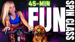 🥳 45-Min Indoor Cycling Workout | Make Cardio Fun Again! | RHYTHM RIDE!