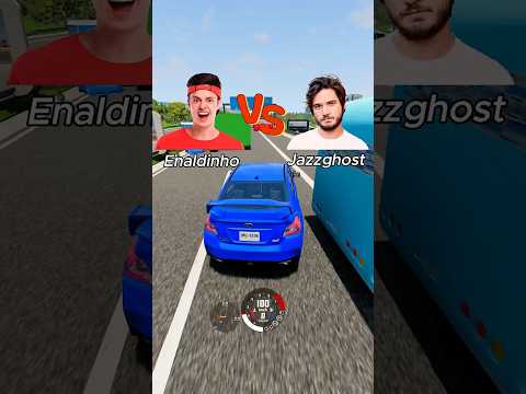 Jazzghost vs Enaldinho #beamng #simulador #enaldinho #jazzghost