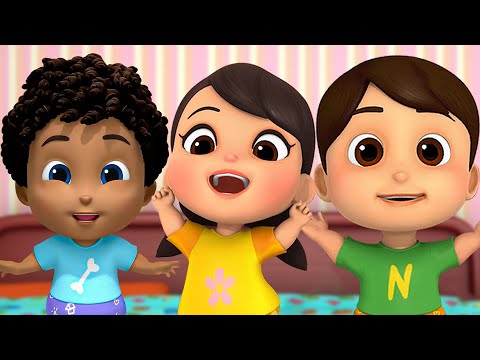 Five Little Babies, Jumping on the Bed + Nursery Rhymes & Babies Song