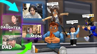 Our Parents Turned on FaceCam in MM2... (HILARIOUS)