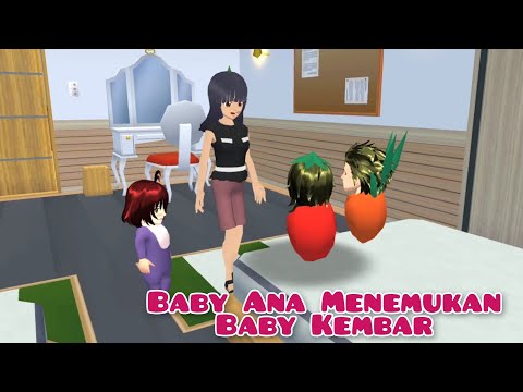 Baby Ana Menemukan Baby Kembar | Drama Sakura School Simulator