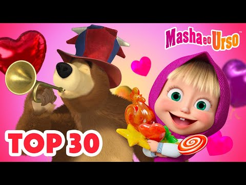 Masha e o Urso 🌟 Top-30 🌟 Melhores episódios de TODAS as temporadas🌟 Desenhos animados para crianças